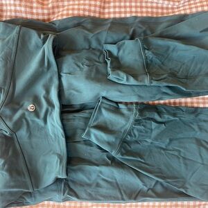 lululemon athletica Teal Leggings